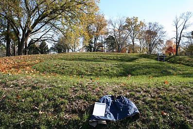 Serpent Mound's tail.