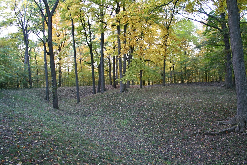 Circle Mound, Mounds State Park.