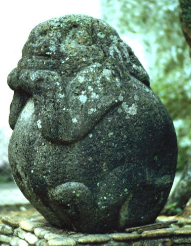 small stone sculpture