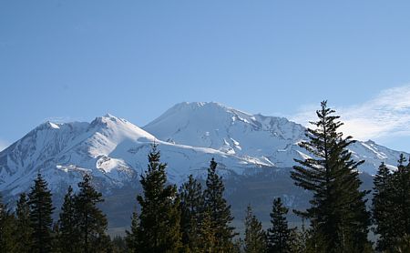 Mount Shasta.