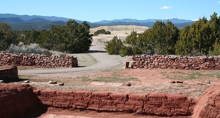 Ruins at Pecos National Historical Park.