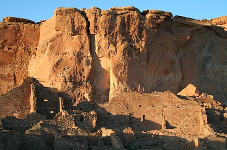 Pueblo Bonito north wall
