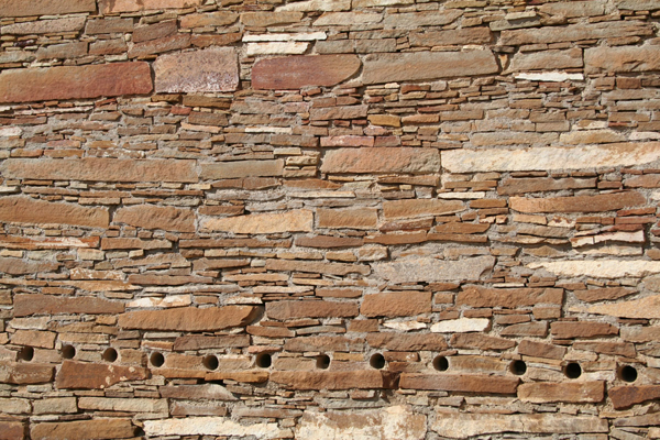 Pueblo Pintado  stone masonry
