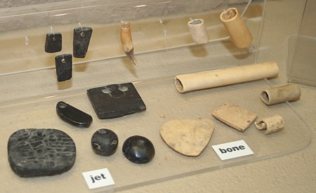 Salmon Ruins, artifacts display