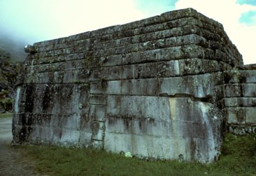 Machu Picchu megalithic masonry.