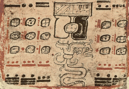 dresden codex detail
