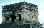 Temple of the Jaguars at Chichen Itza.