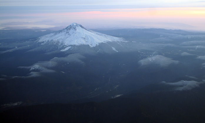 Mount Hood Aerial images.