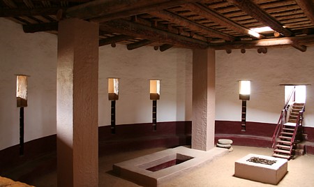 Aztec Great Kiva interior