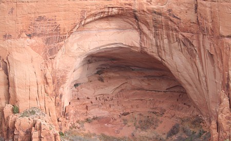 Betatakin Ruin, one of three spectacular cliff dwelings in Navajo National Monument