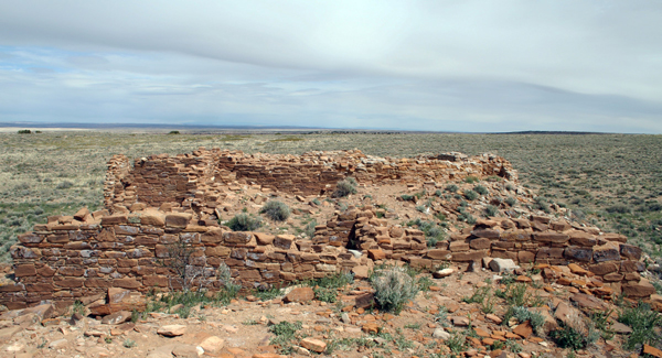 Tsin Kletso Pueblo northwest walls
